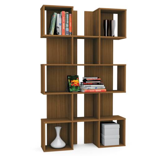 Kule Mdf Ceviz Kitaplık - 0